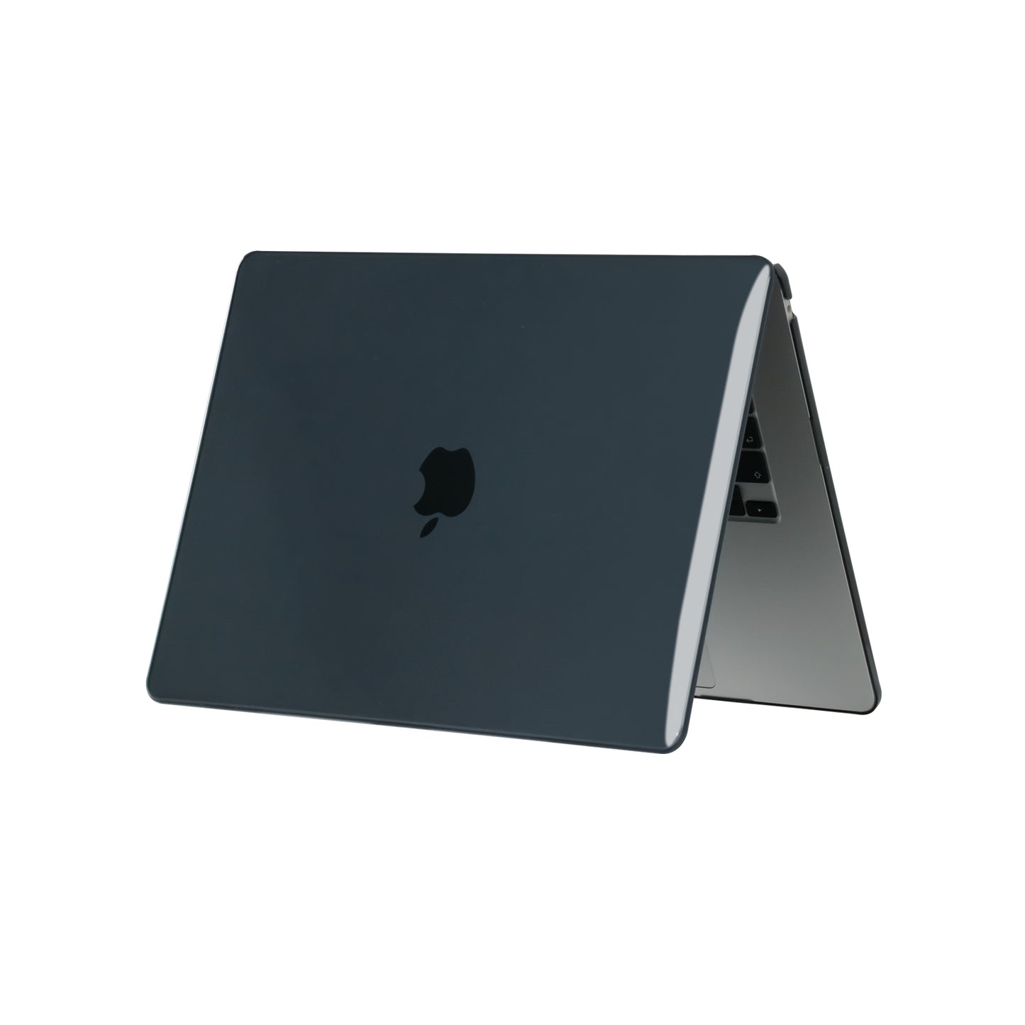 Apple Macbook 15′ Air M2 2024 A2941 Zore MSoft Kristal Kapak Siyah